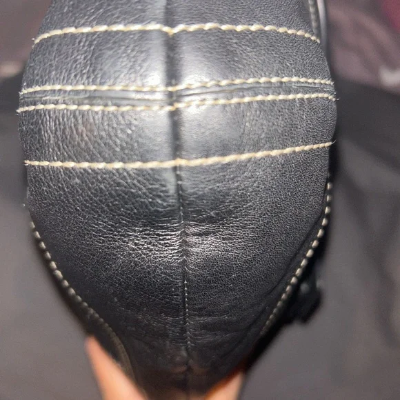 Coach Y2k Soho Black Vintage Buckle Shoulder Bag Purse D0778 F10192 - Picture 7 of 16